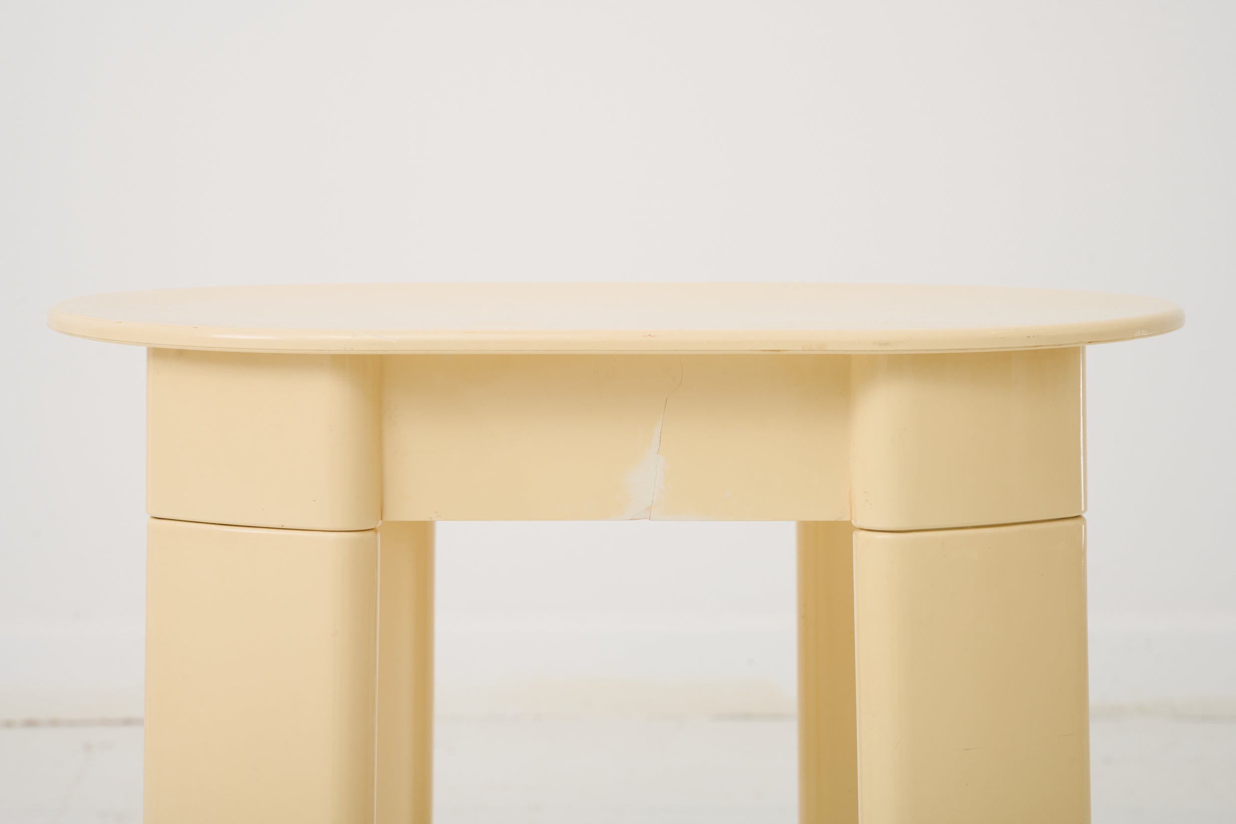 Tabouret beige, Olaf Von Bohr, Gedy, 1970