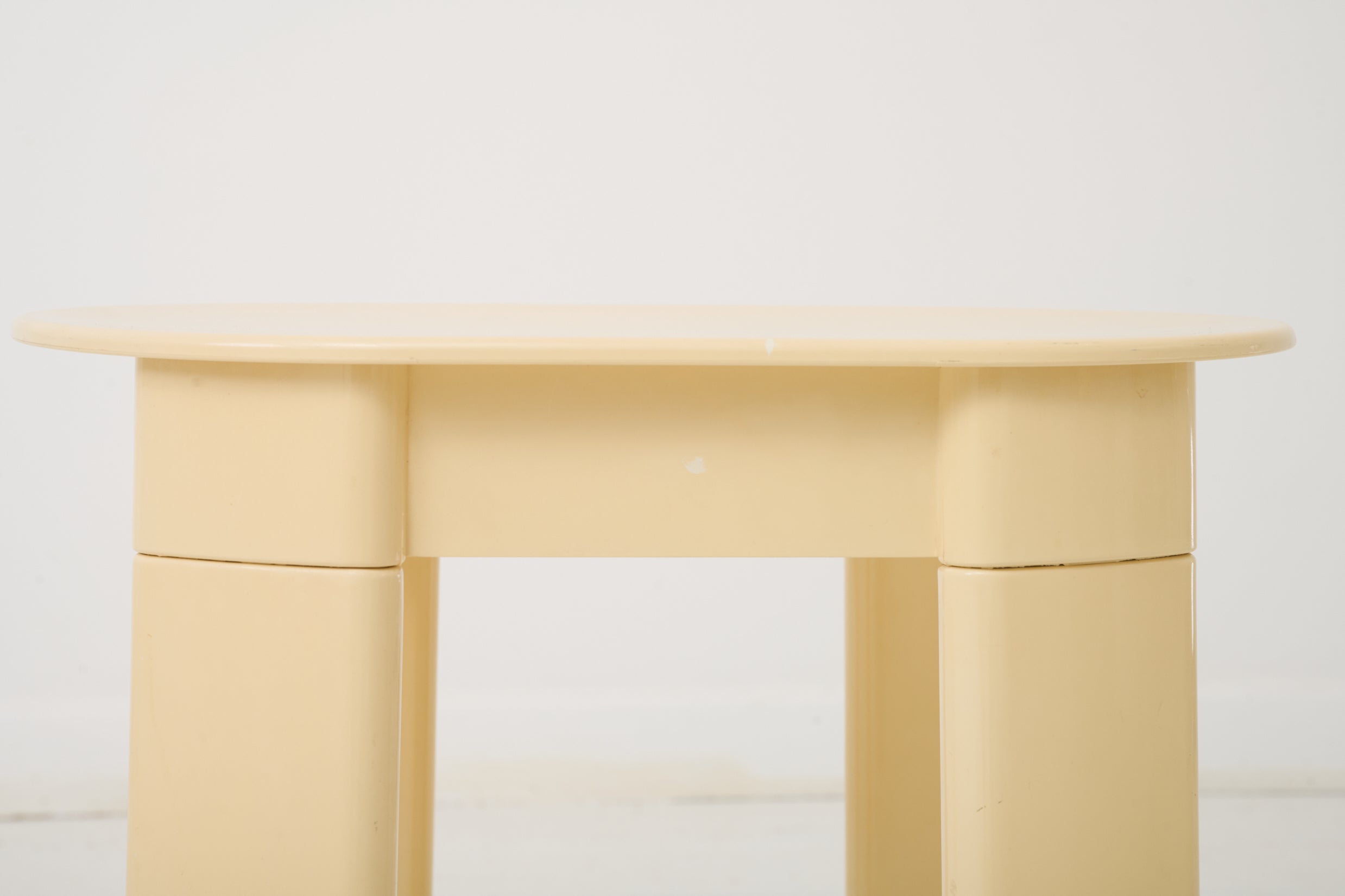Tabouret beige, Olaf Von Bohr, Gedy, 1970