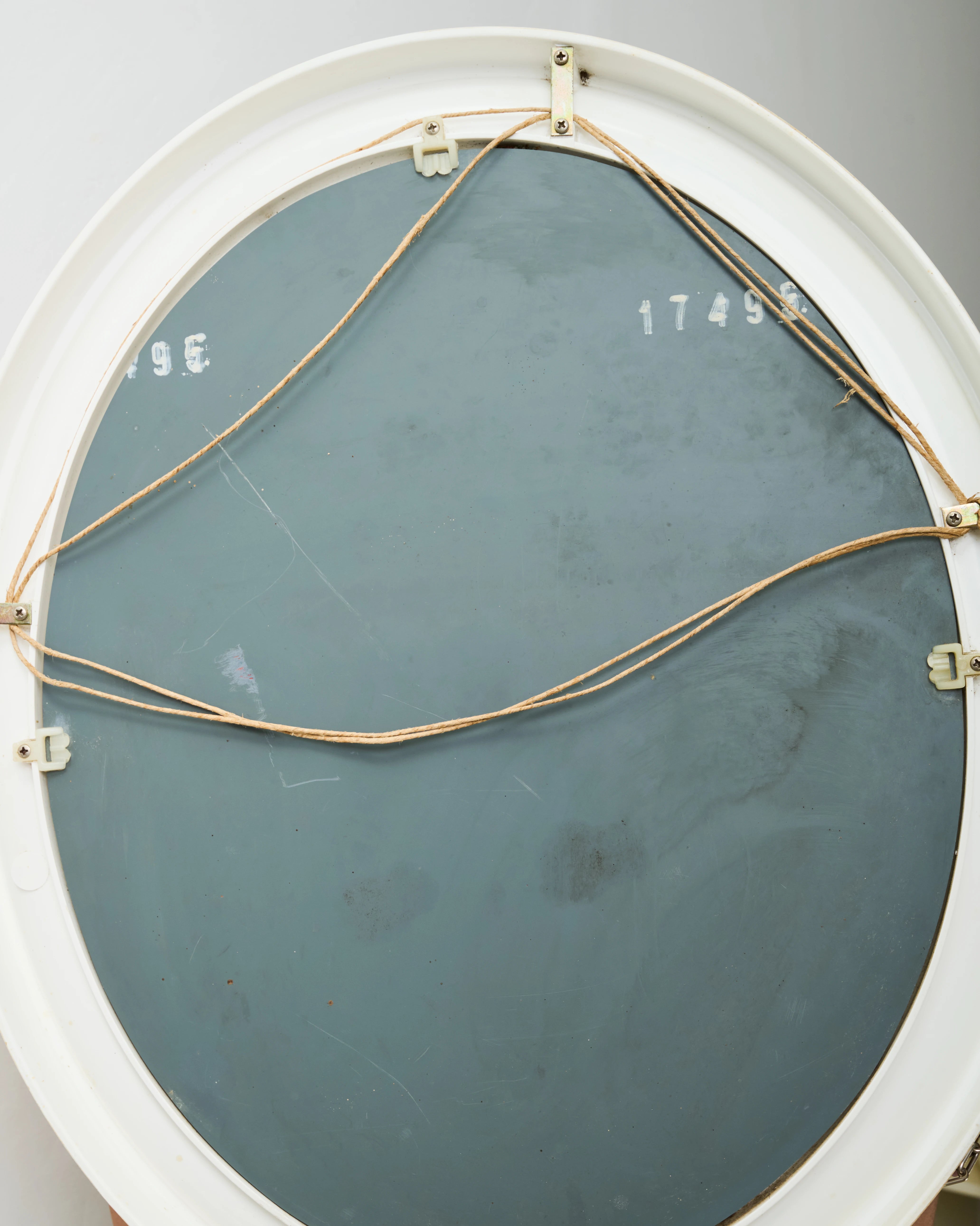 Round mirror, Allibert, 1970