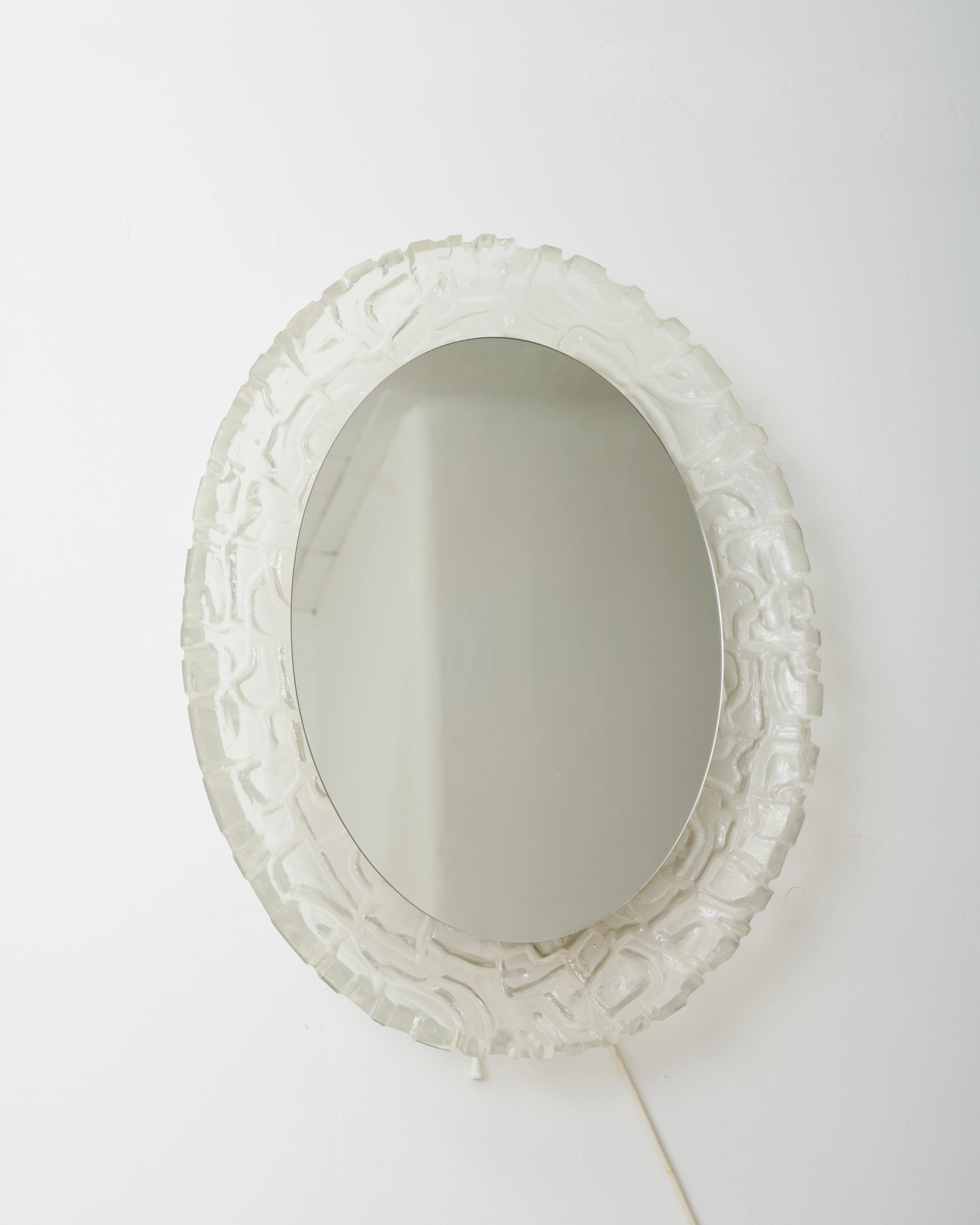 Illuminated Mirror, Hillebrand, 1960s