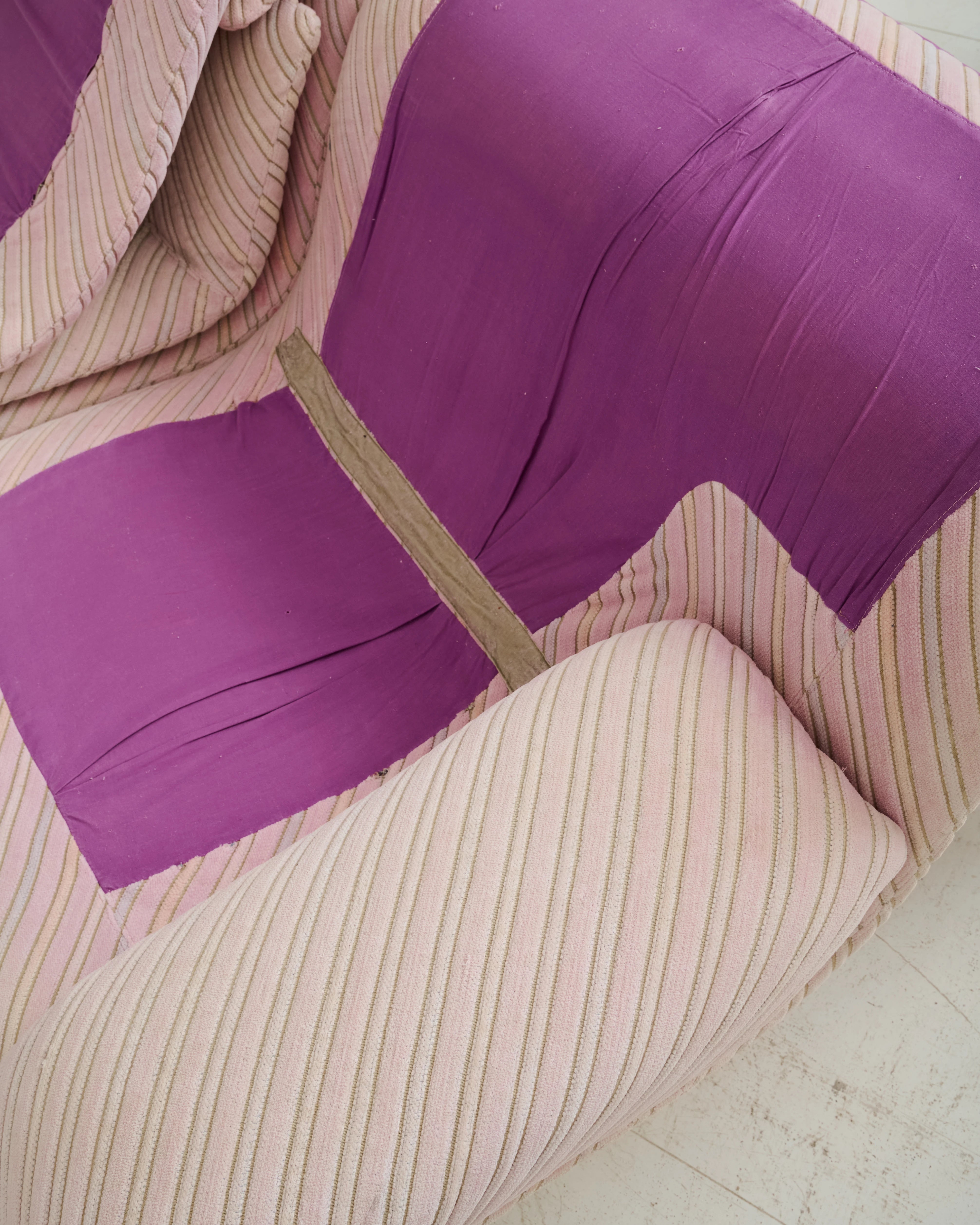 “Wave” fireside chair, Giovanni Offredi, Saporiti, 1970s