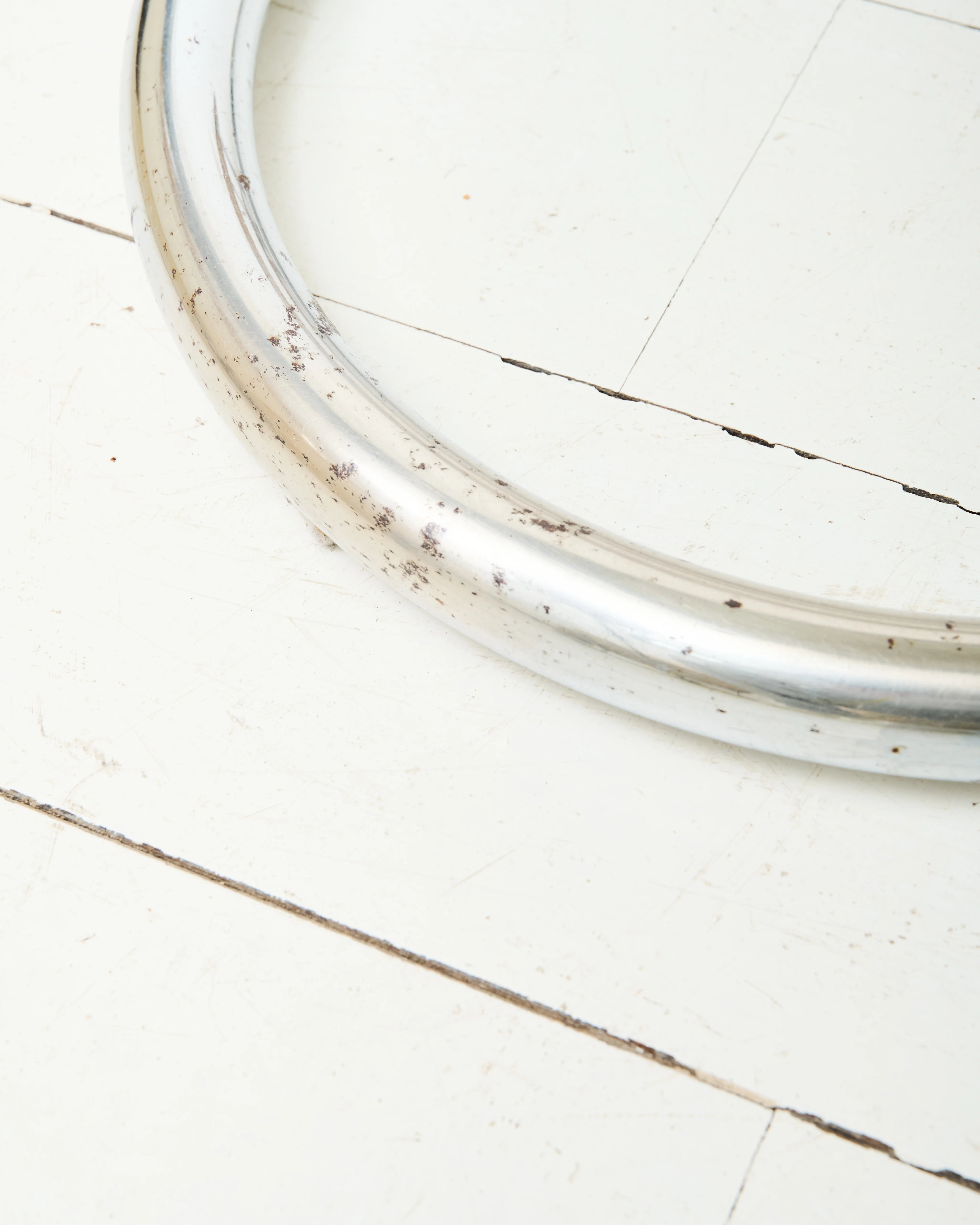 Pair of chrome and velvet chairs (1 of 3), by Rinaldi, 1970s