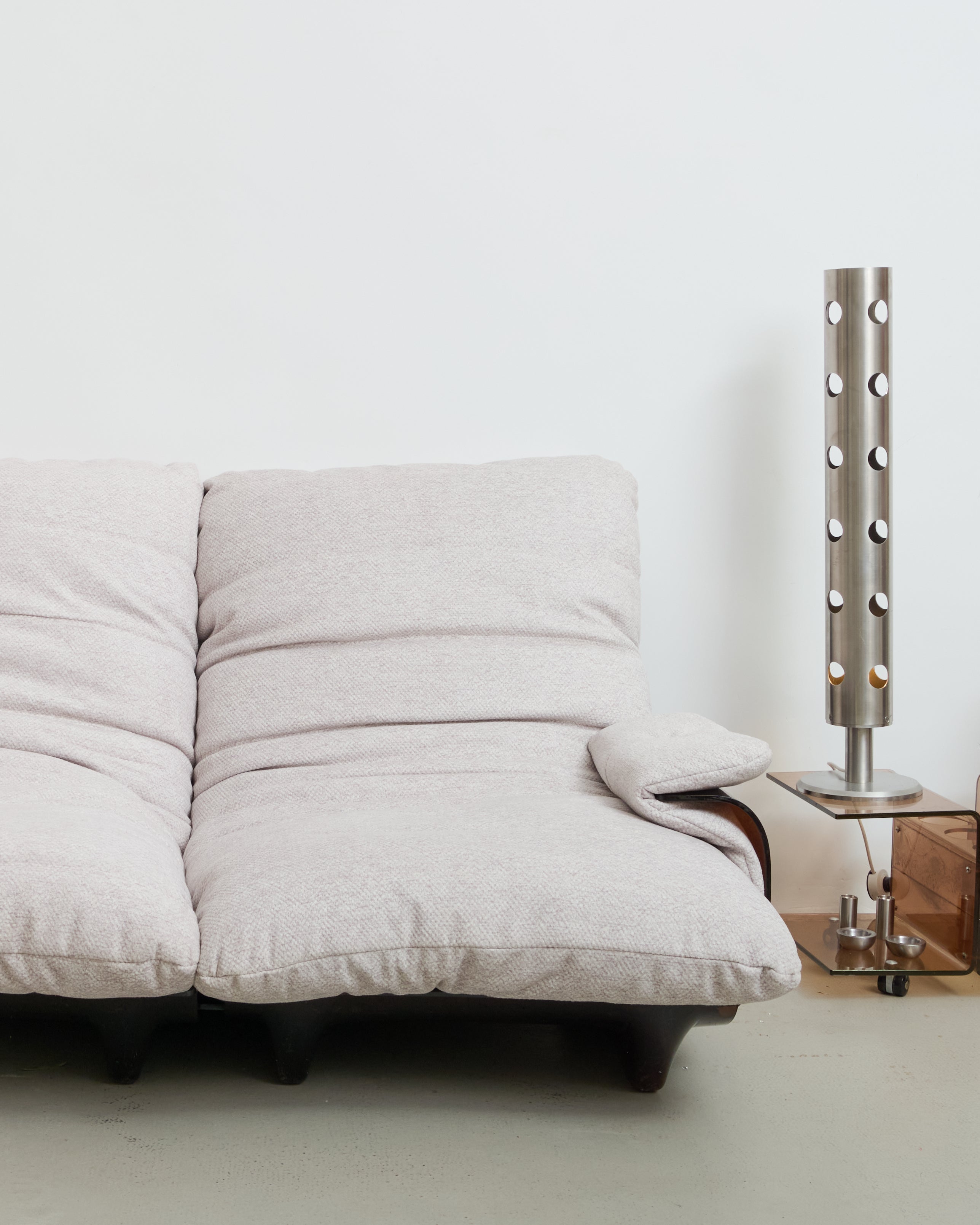 “Wave” fireside chair, Giovanni Offredi, Saporiti, 1970s