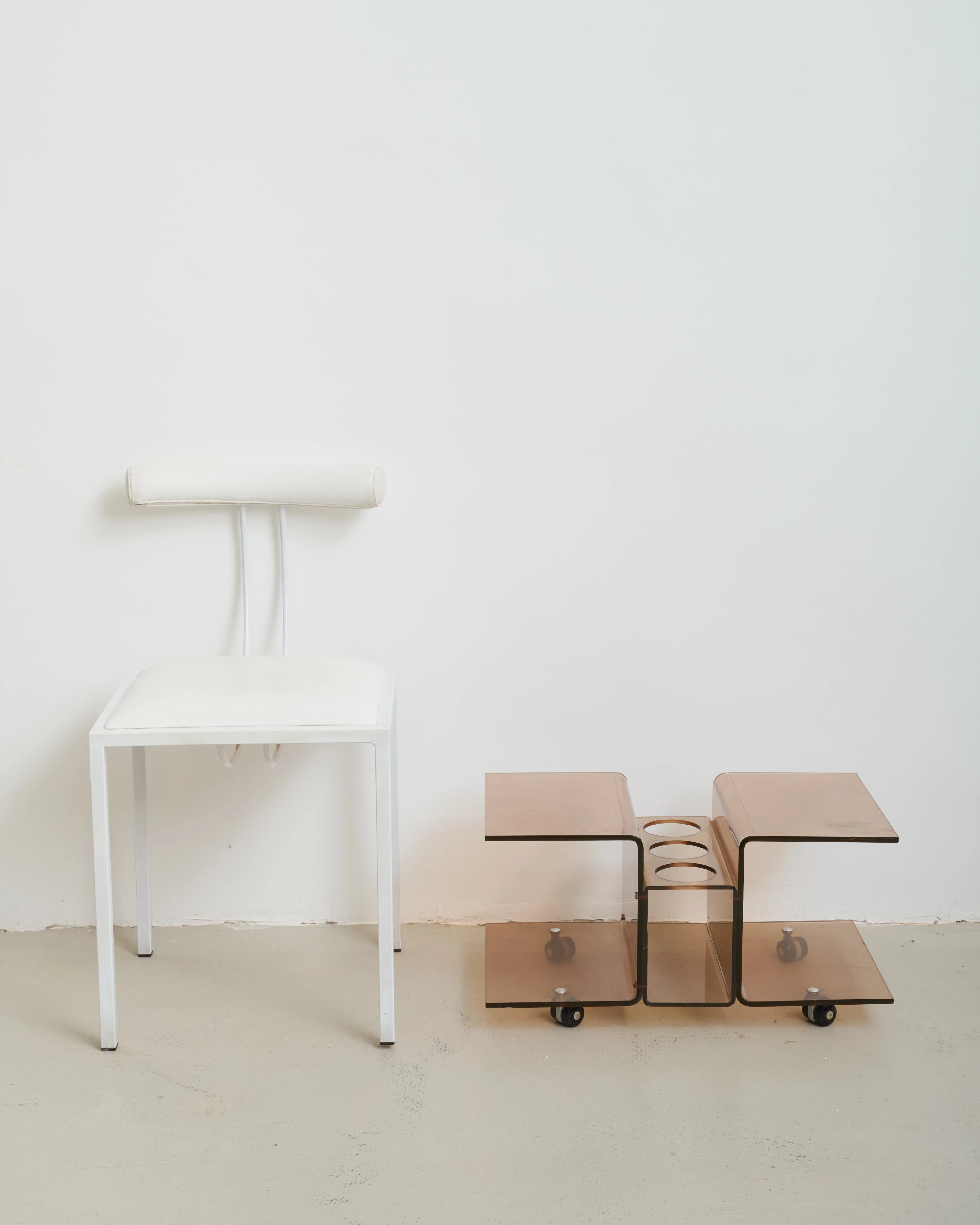 Table d'appoint bar, dlg Michel Dumas, 1970s