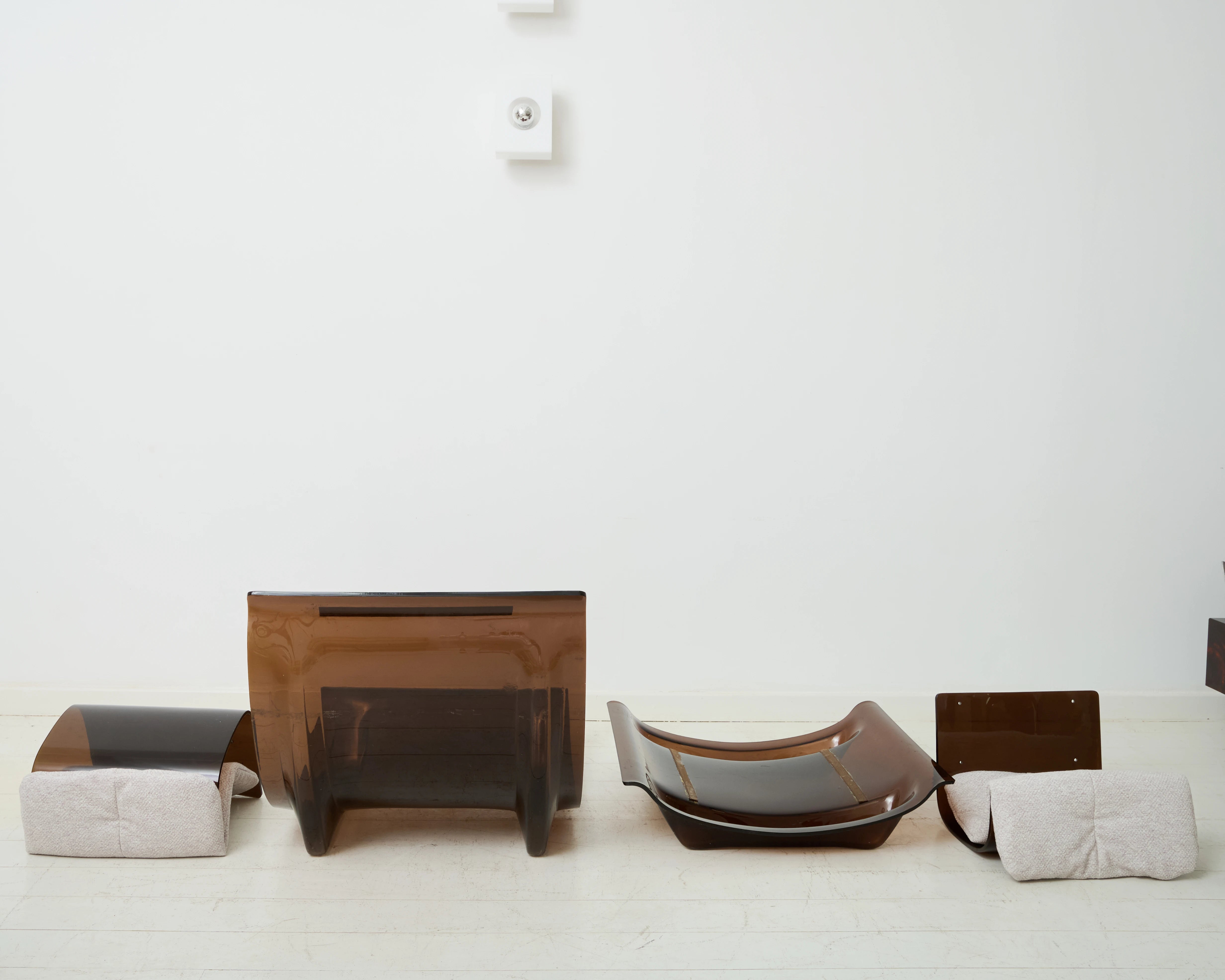 “Wave” fireside chair, Giovanni Offredi, Saporiti, 1970s