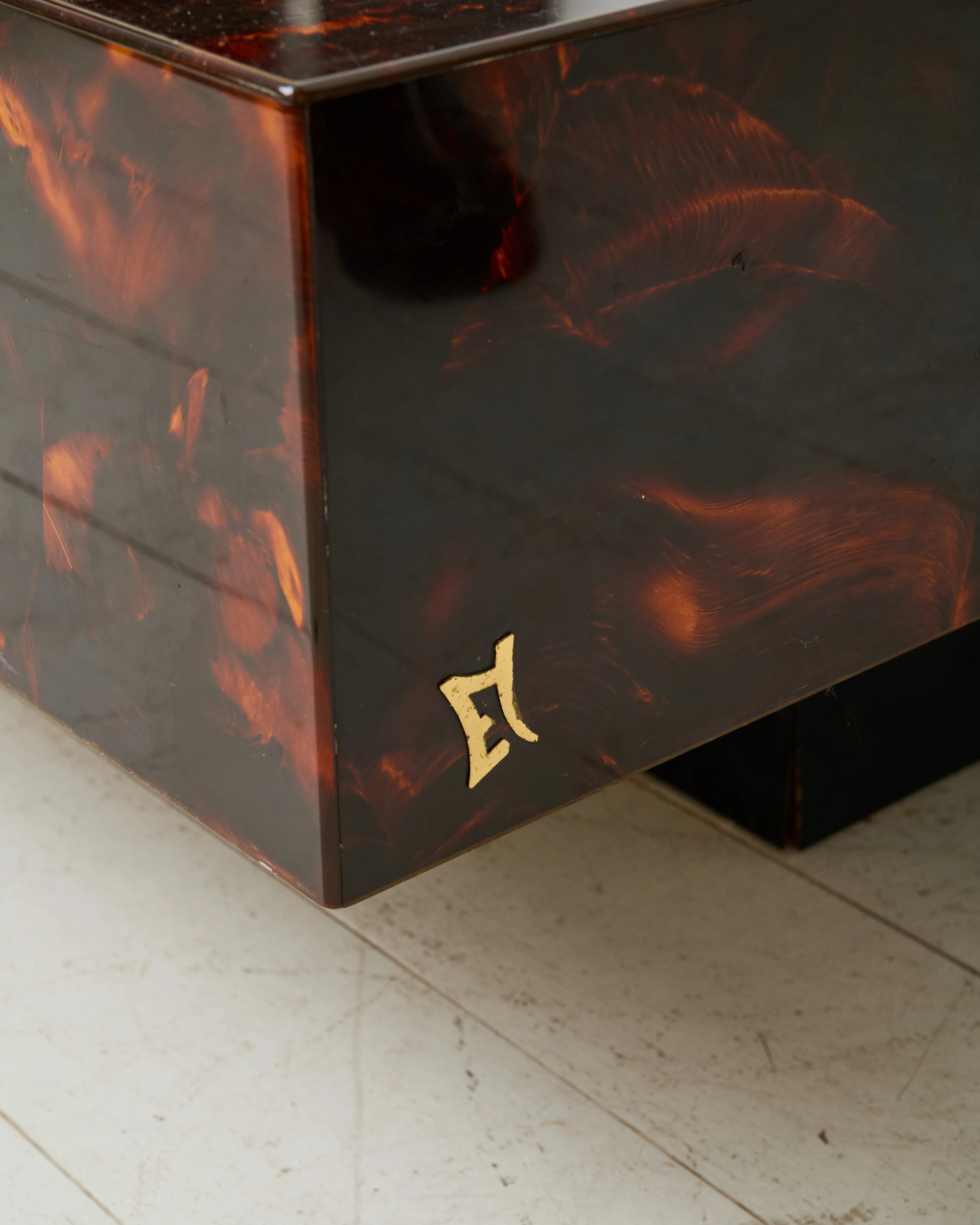 Table basse bar, Eric Maville, 1970s