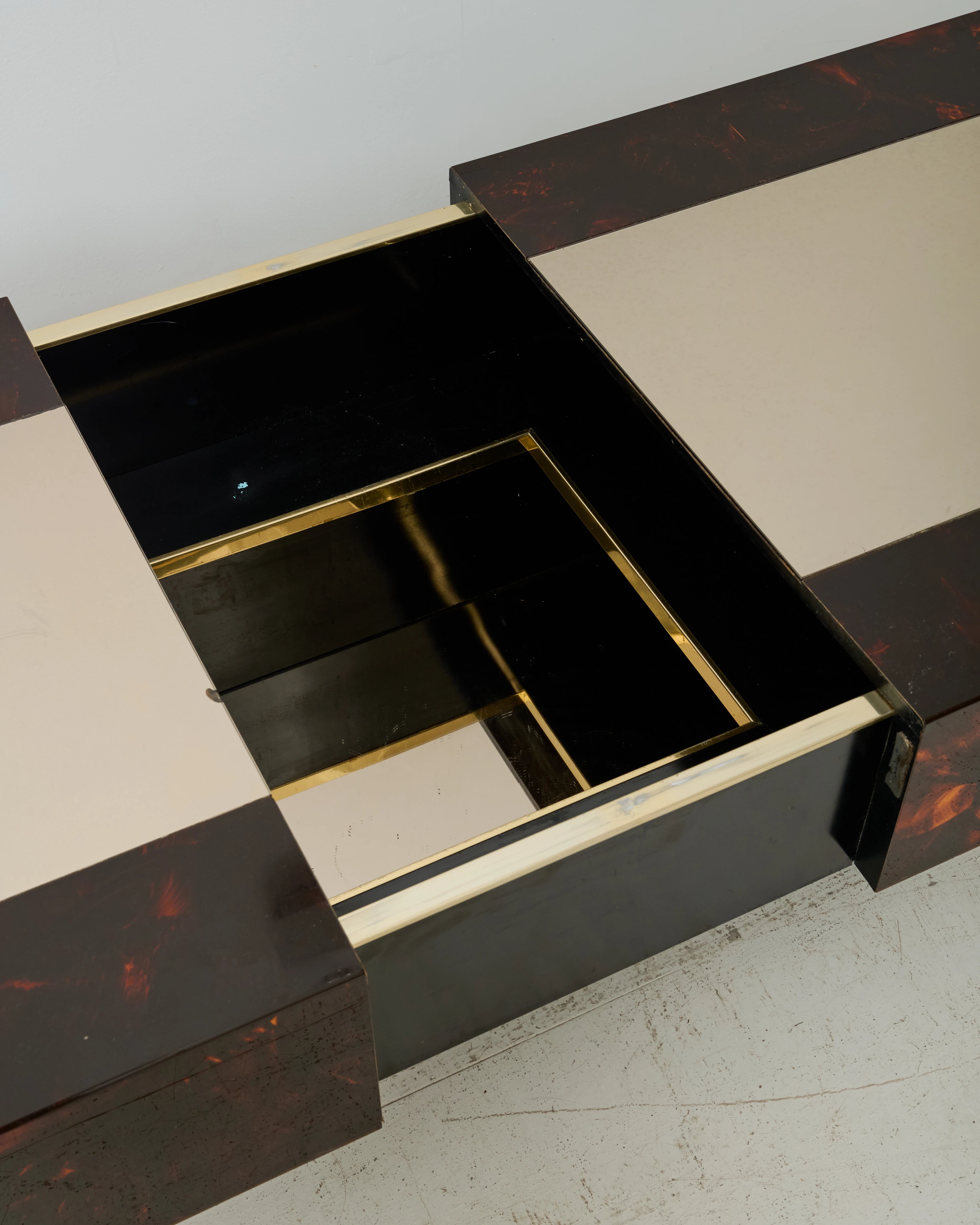 Table basse bar, Eric Maville, 1970s