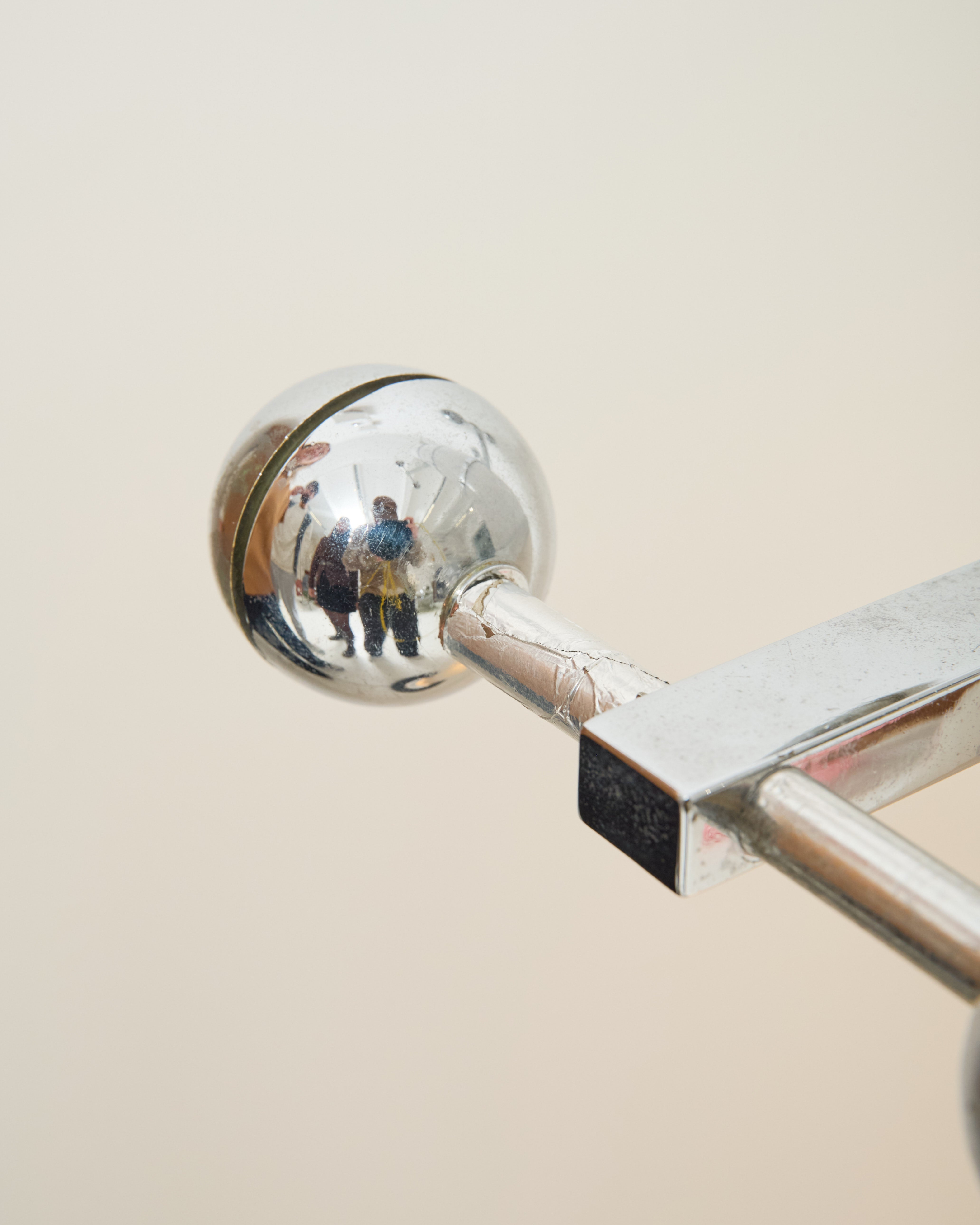 Lampadaire porte manteaux Space age, Italie, 1980s