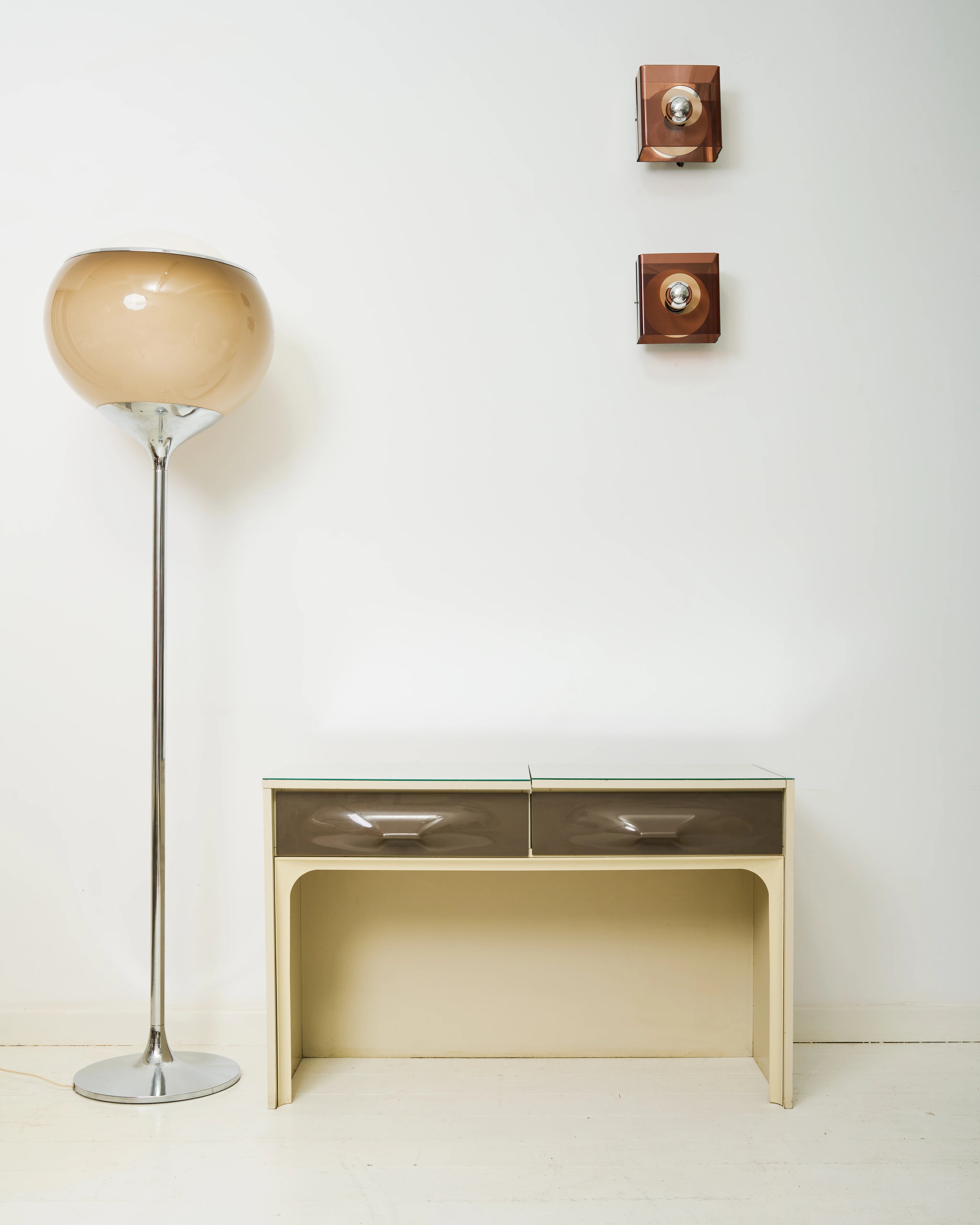 Lampadaire "Bud Grande", Guzzini,  1970s