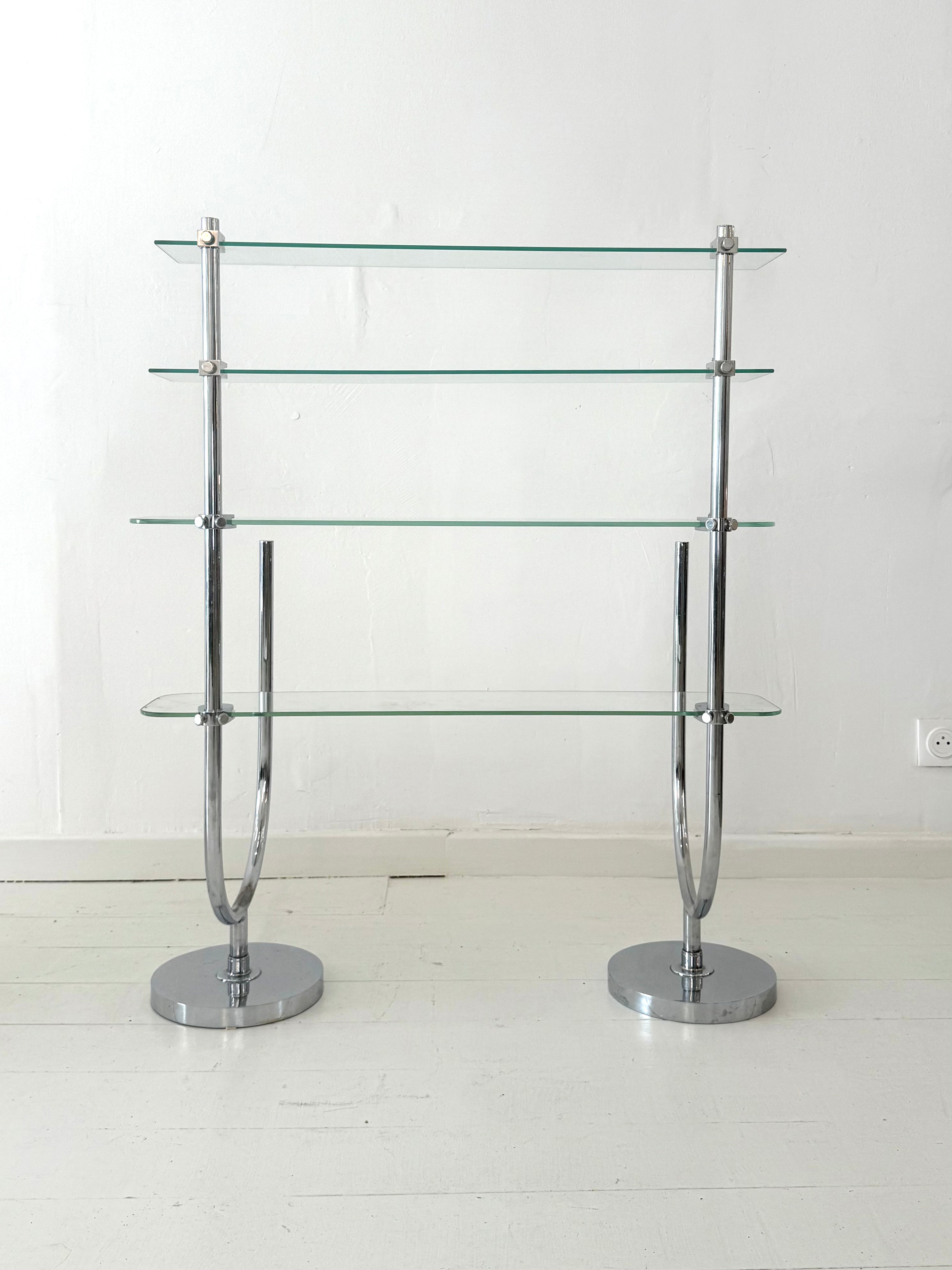 Etagère tubulaire, 1970s
