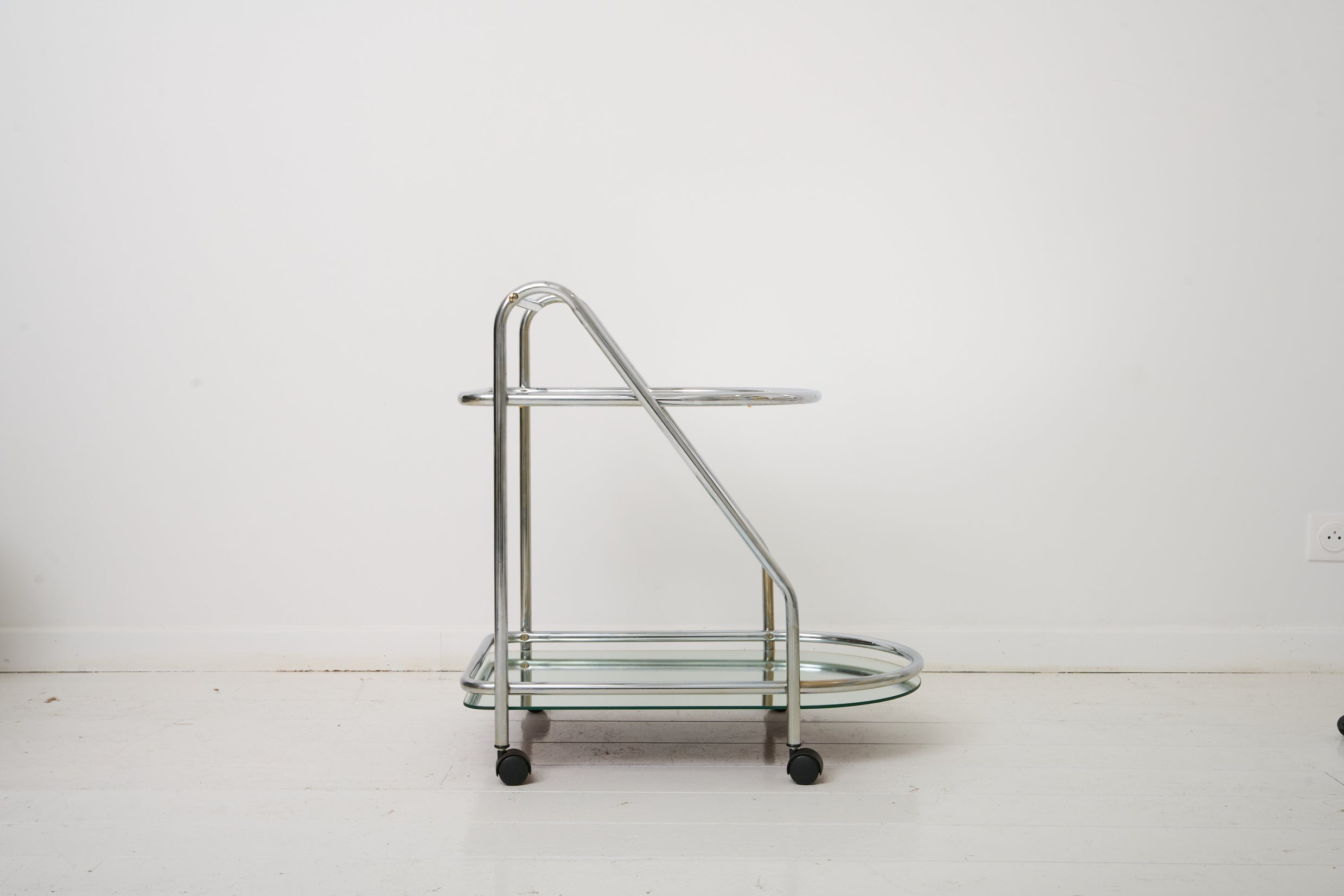 Chariot de service tubulaire, 1970s