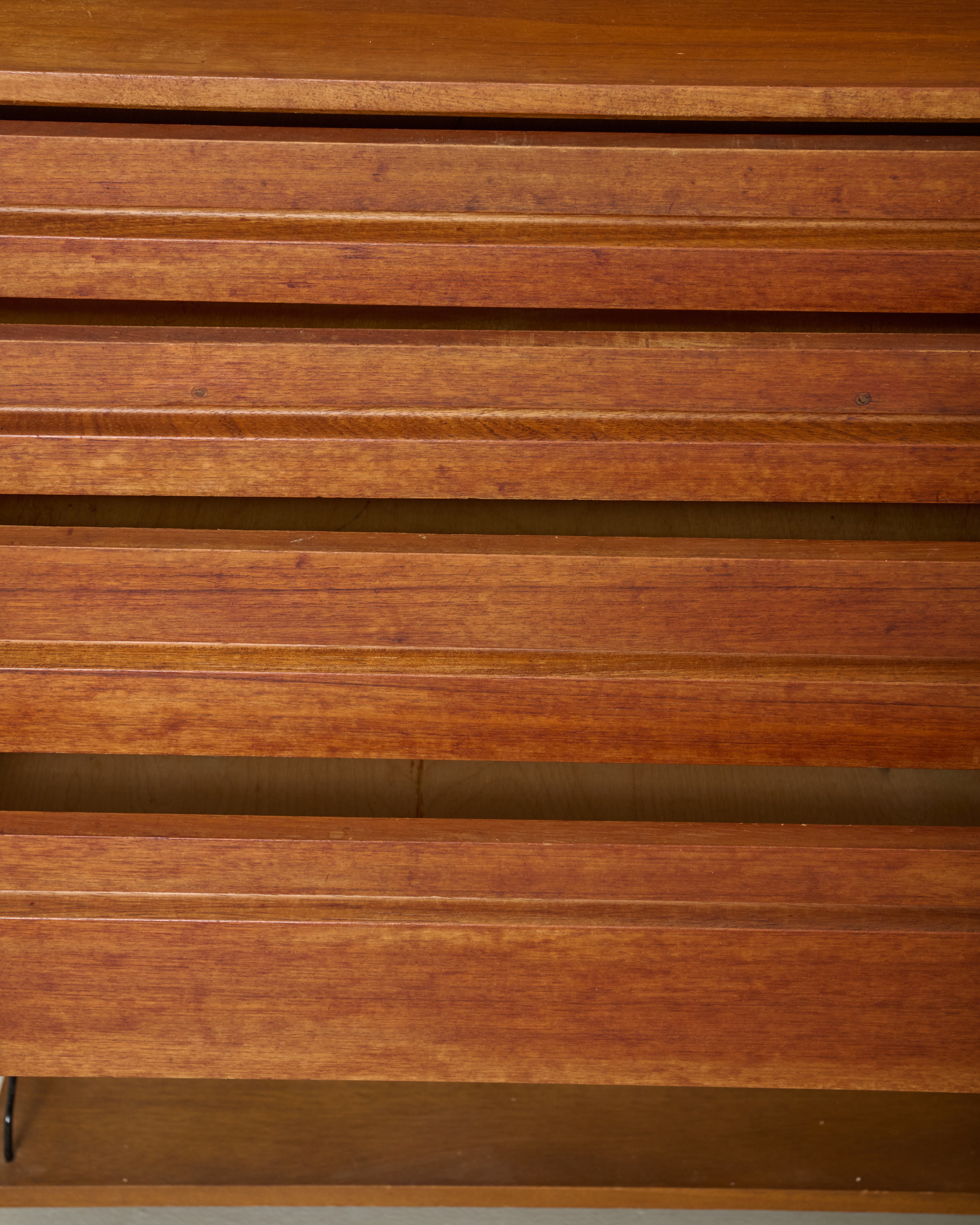 Système mural (Wall-unit), Poul Cadovius, Royal System, 1960s