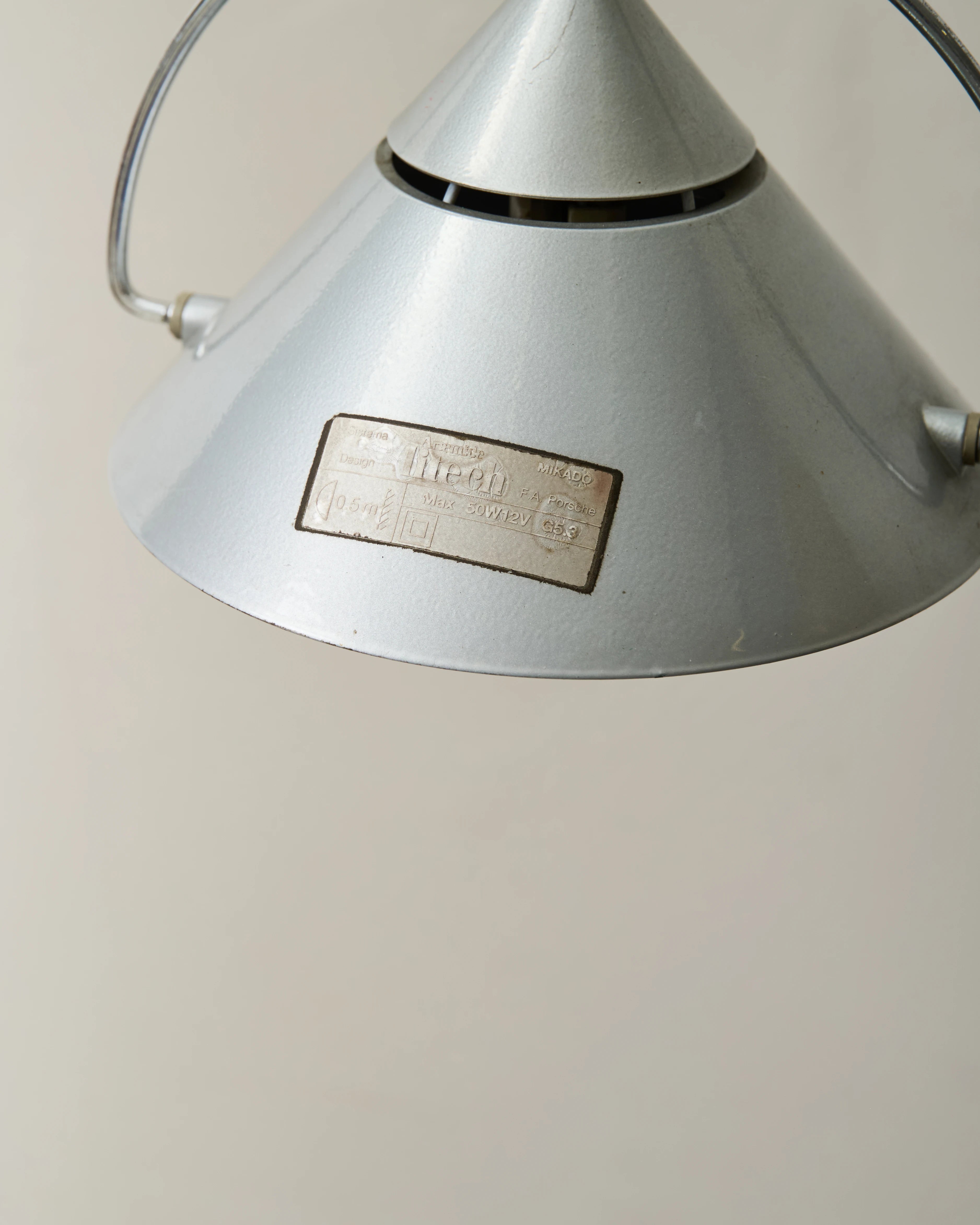 Suspension "Mikado", Ferdinand Porsche, Artemide, 1988