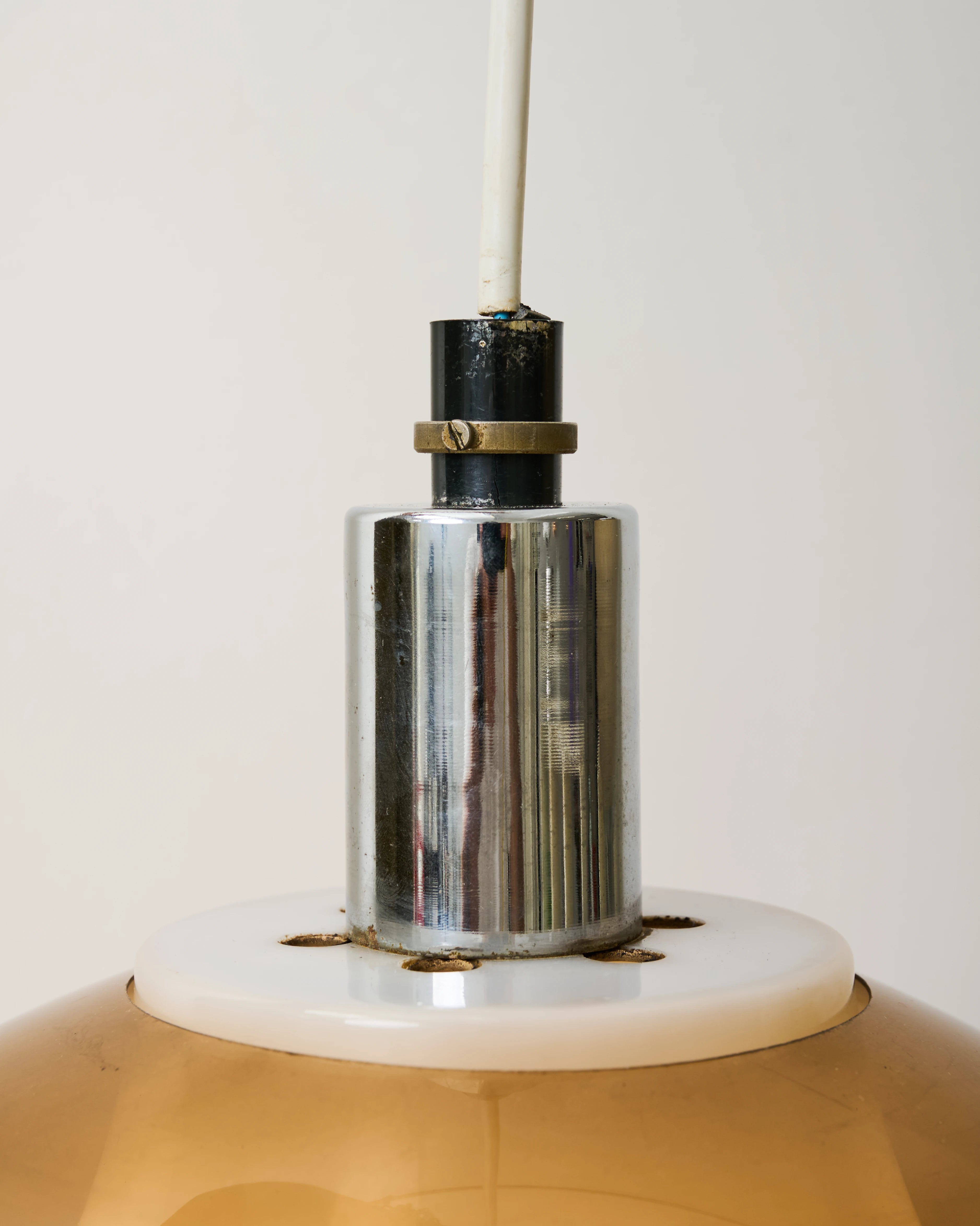Plexiglas pendant lamp, design "Meblo", Guzzini, 1970s