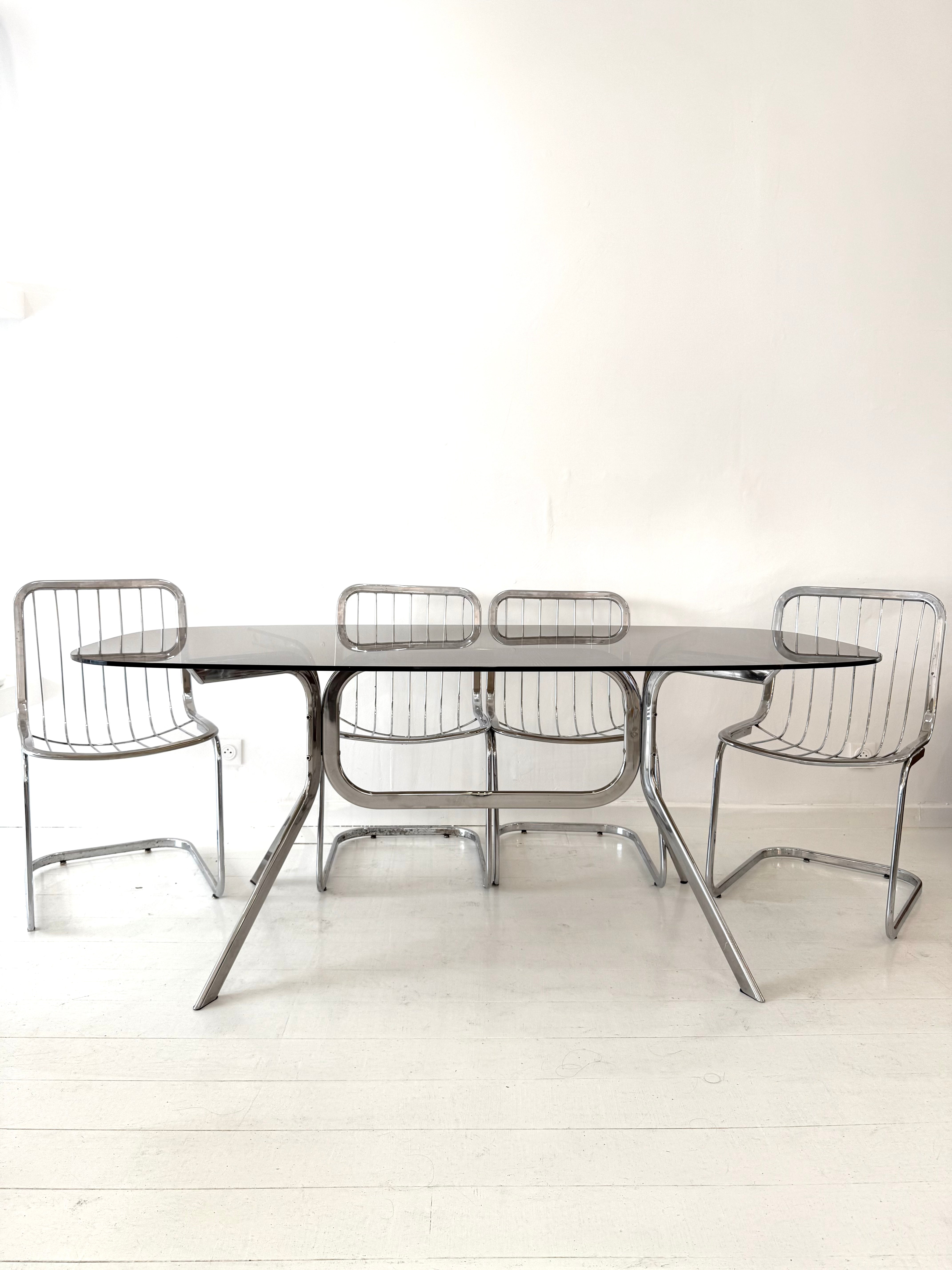 Table à manger, DLG G. Rinaldi, 1970s