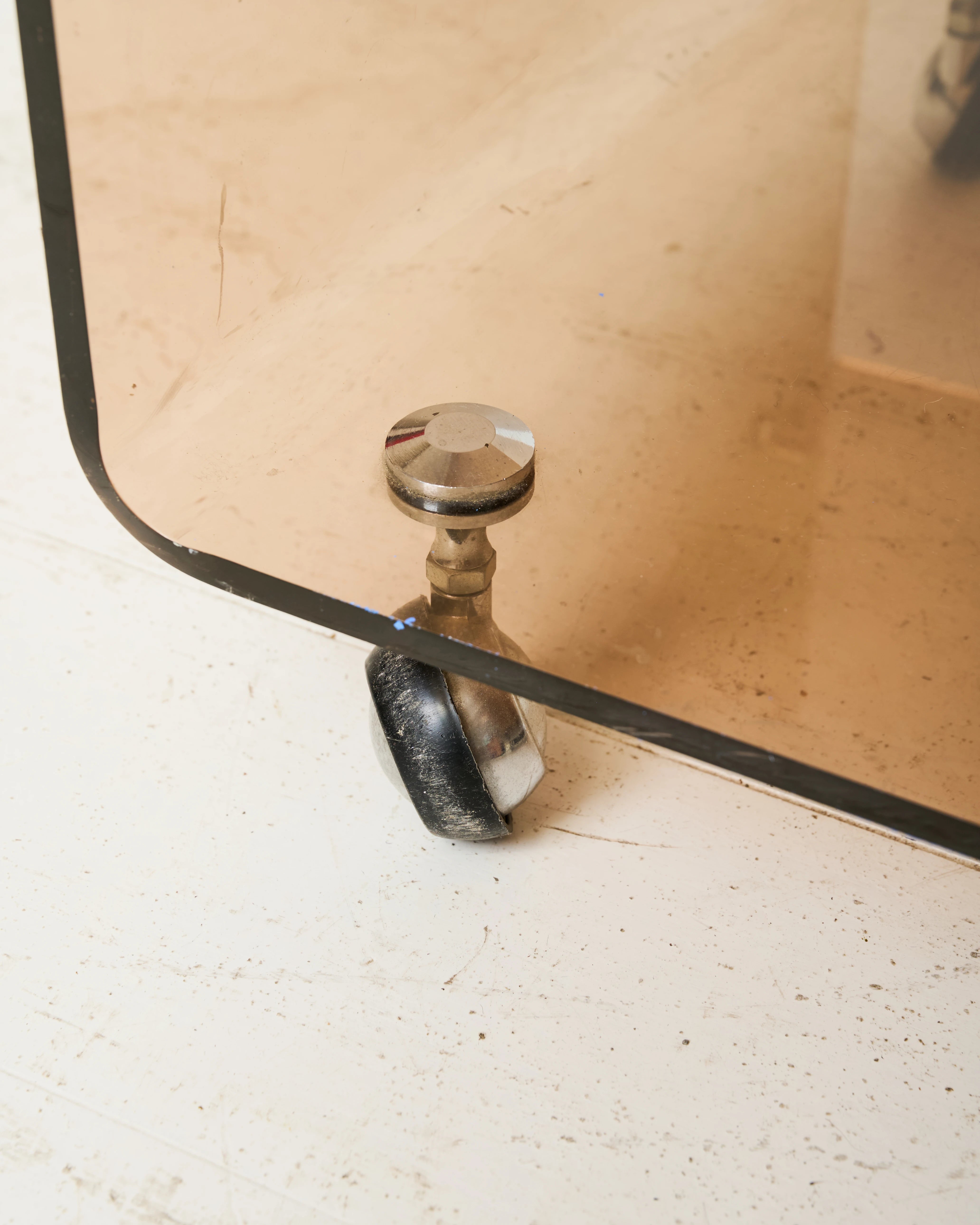 Meuble d'appoint à roulettes, Michel Dumas, Roche Bobois, 1970