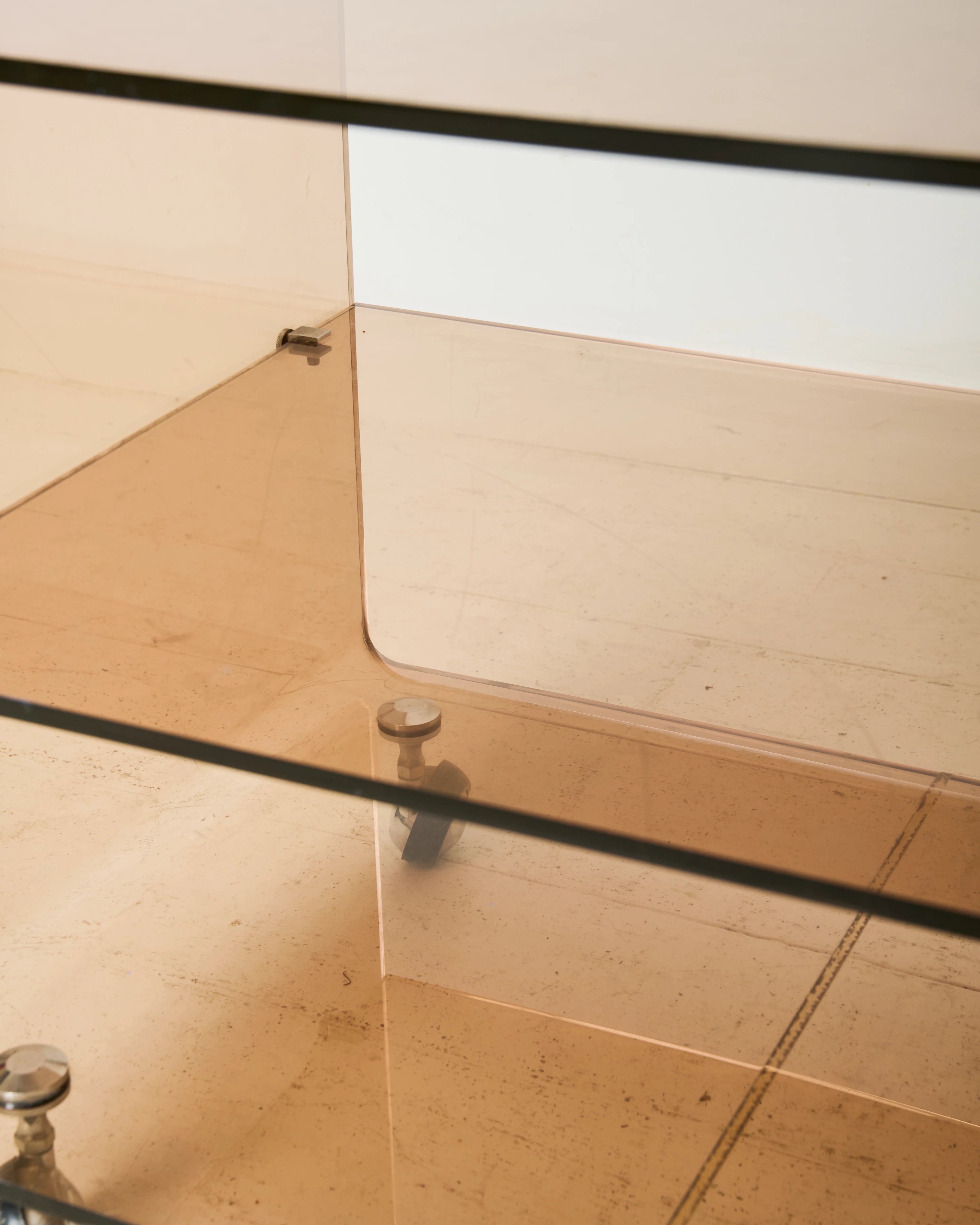 Meuble d'appoint à roulettes, Michel Dumas, Roche Bobois, 1970