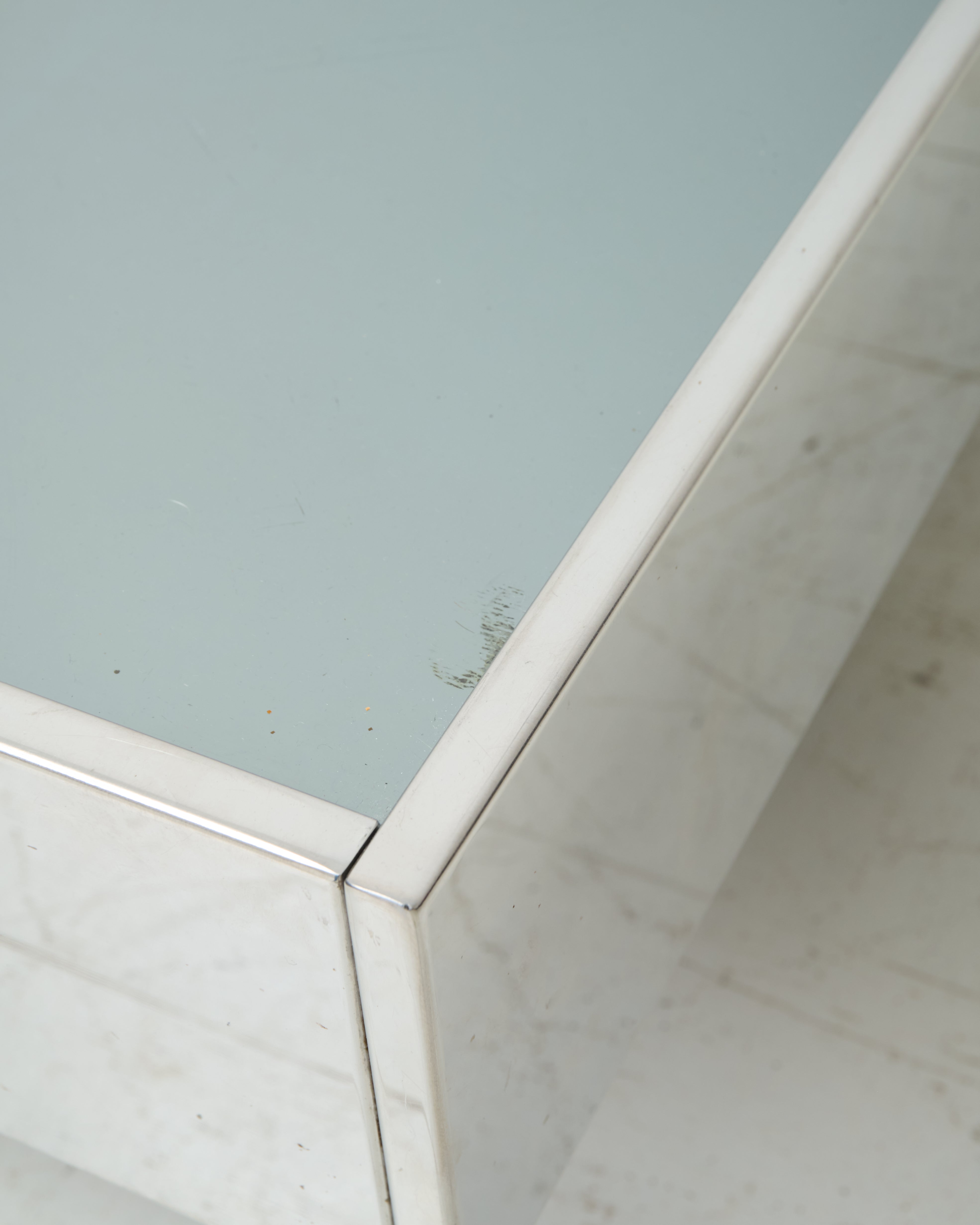 Table basse bar, Willy Rizzo, Cidue, 1970s