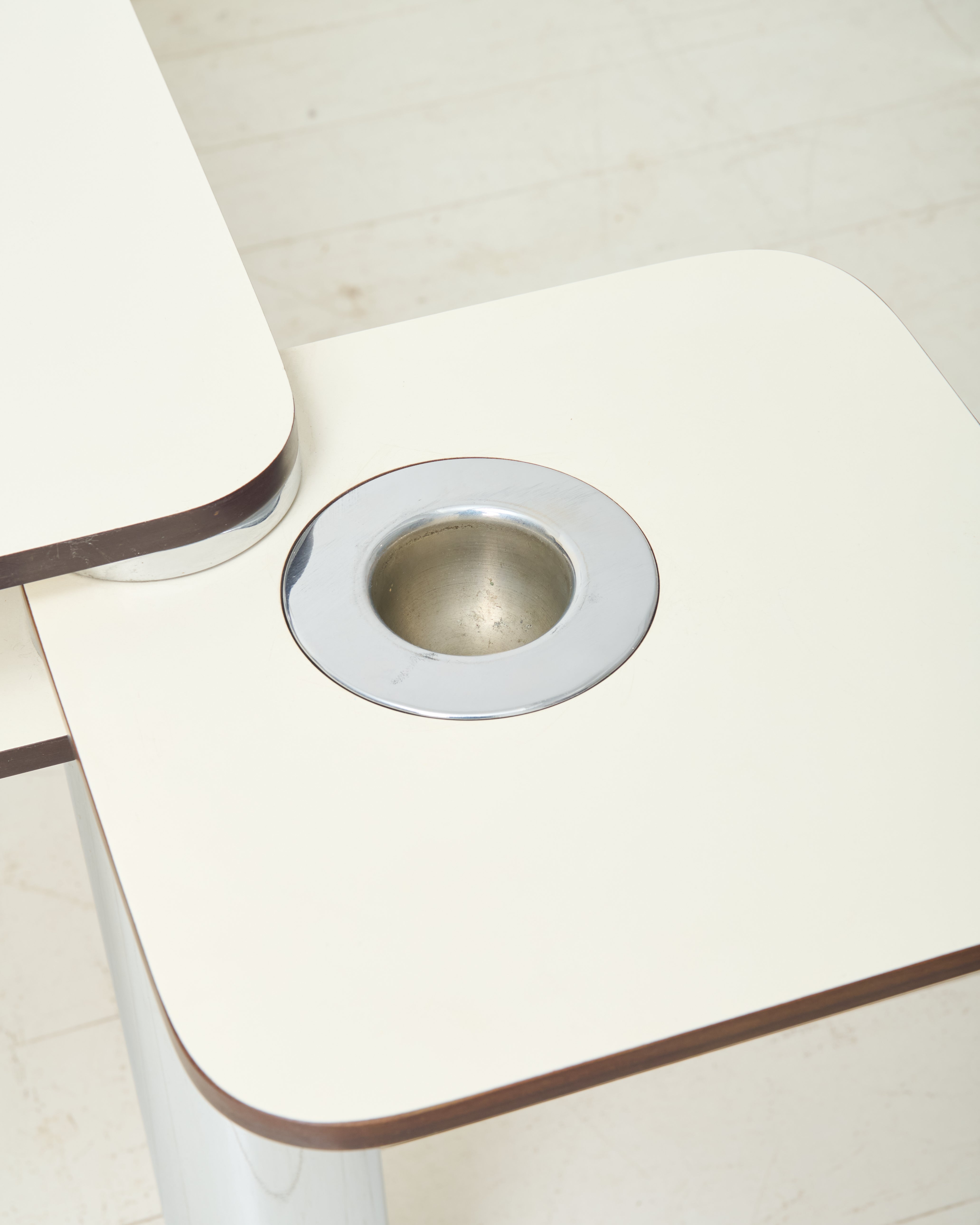 Poker table, Joe Colombo, Zanotta, 1960s