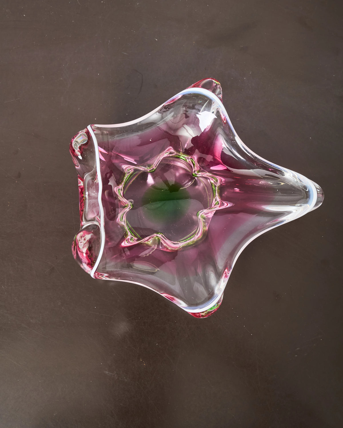 Petit coupe étoile, Josef Hospodka, Chribska Glassworks, 1960s