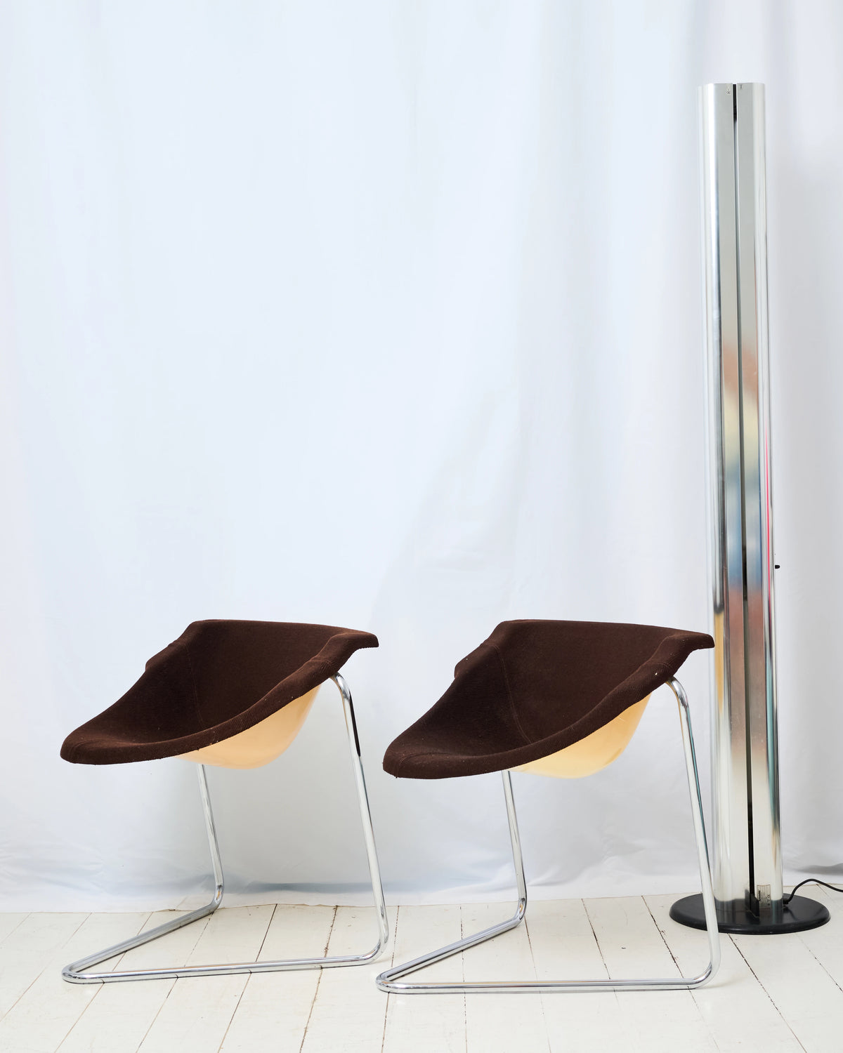 Pair of chairs (1 of 4), Bruno Rey, Dietiker, 1970s