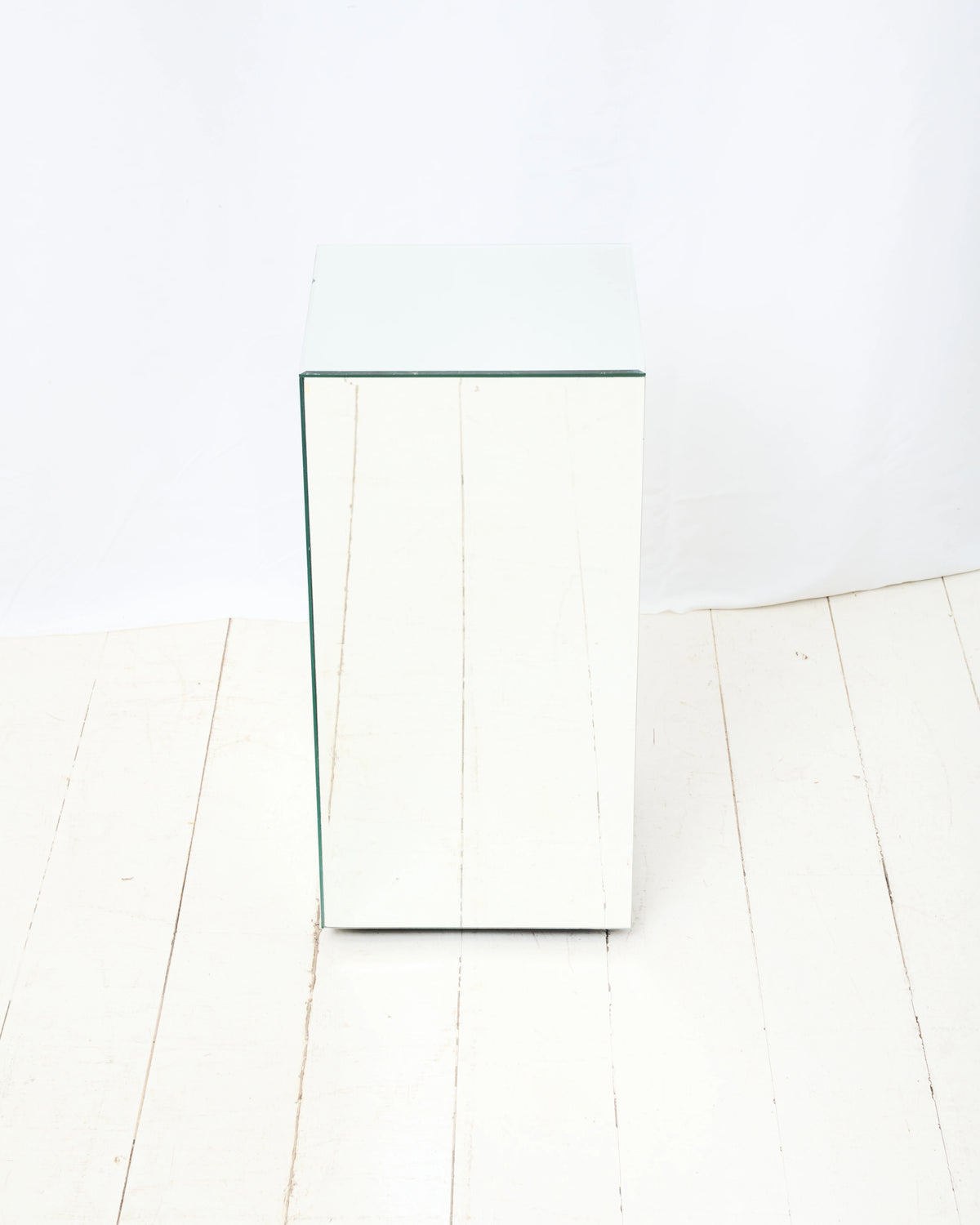 Pair of mirrored columns, 1990s