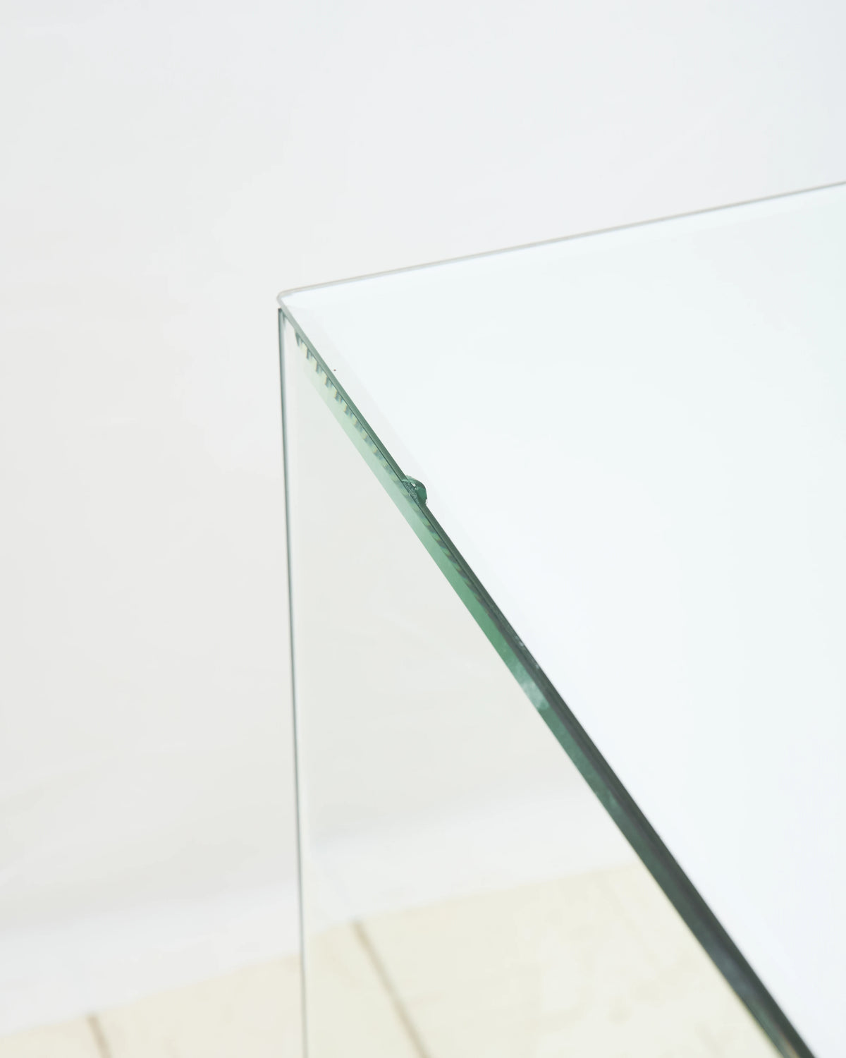 Pair of mirrored columns, 1990s