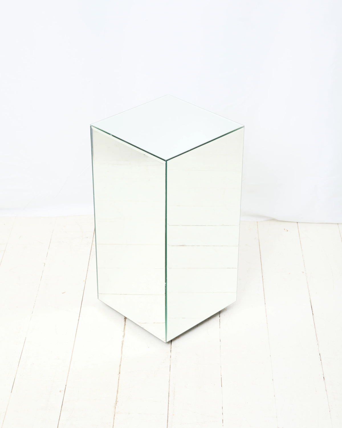 Pair of mirrored columns, 1990s