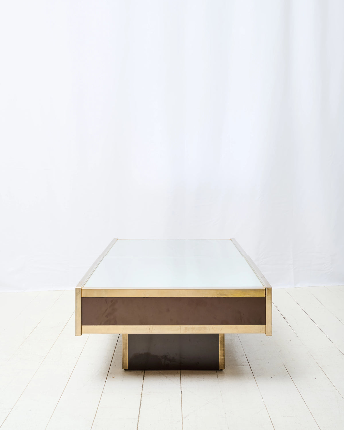 Coffee bar table, Willy Rizzo, Cidue, 1970s