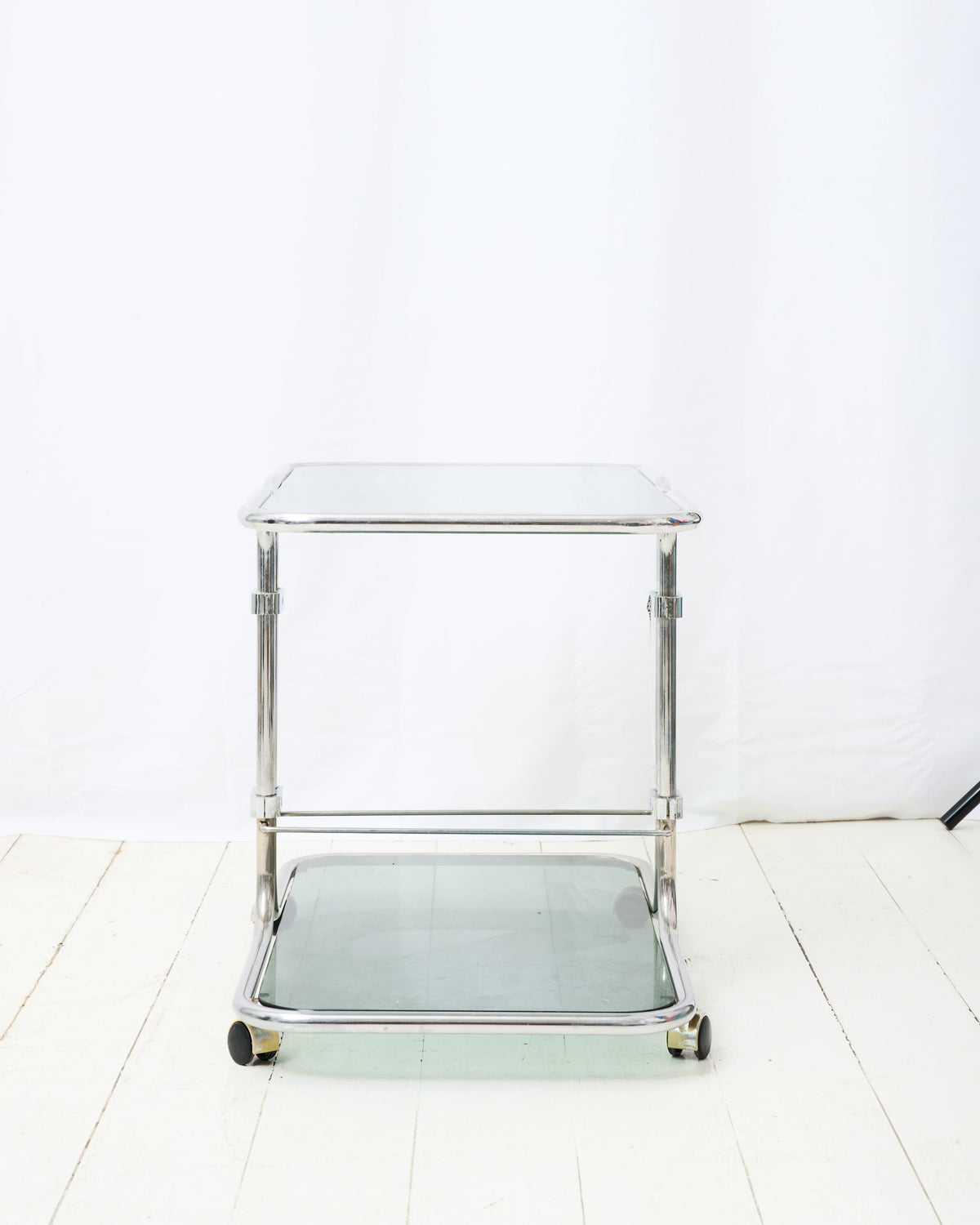 Tubular serving cart, 1970-1980