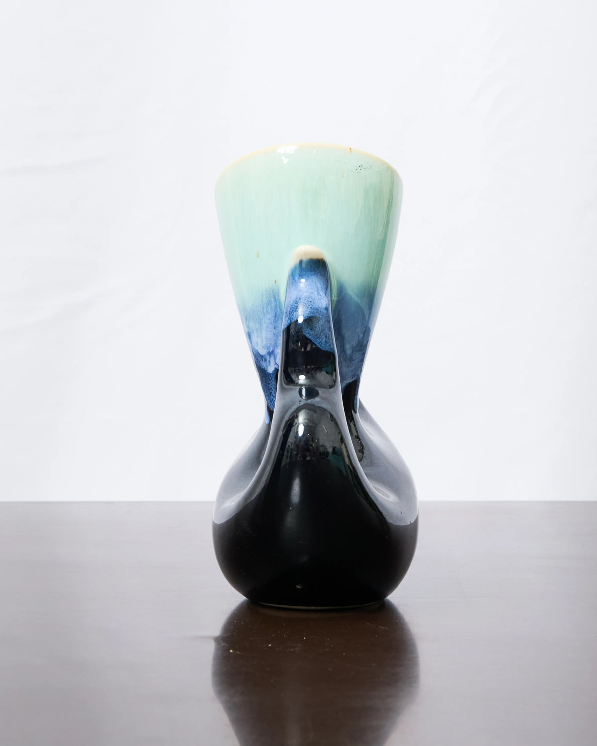 Vase pichet "Dali", nuances de bleu, 1970