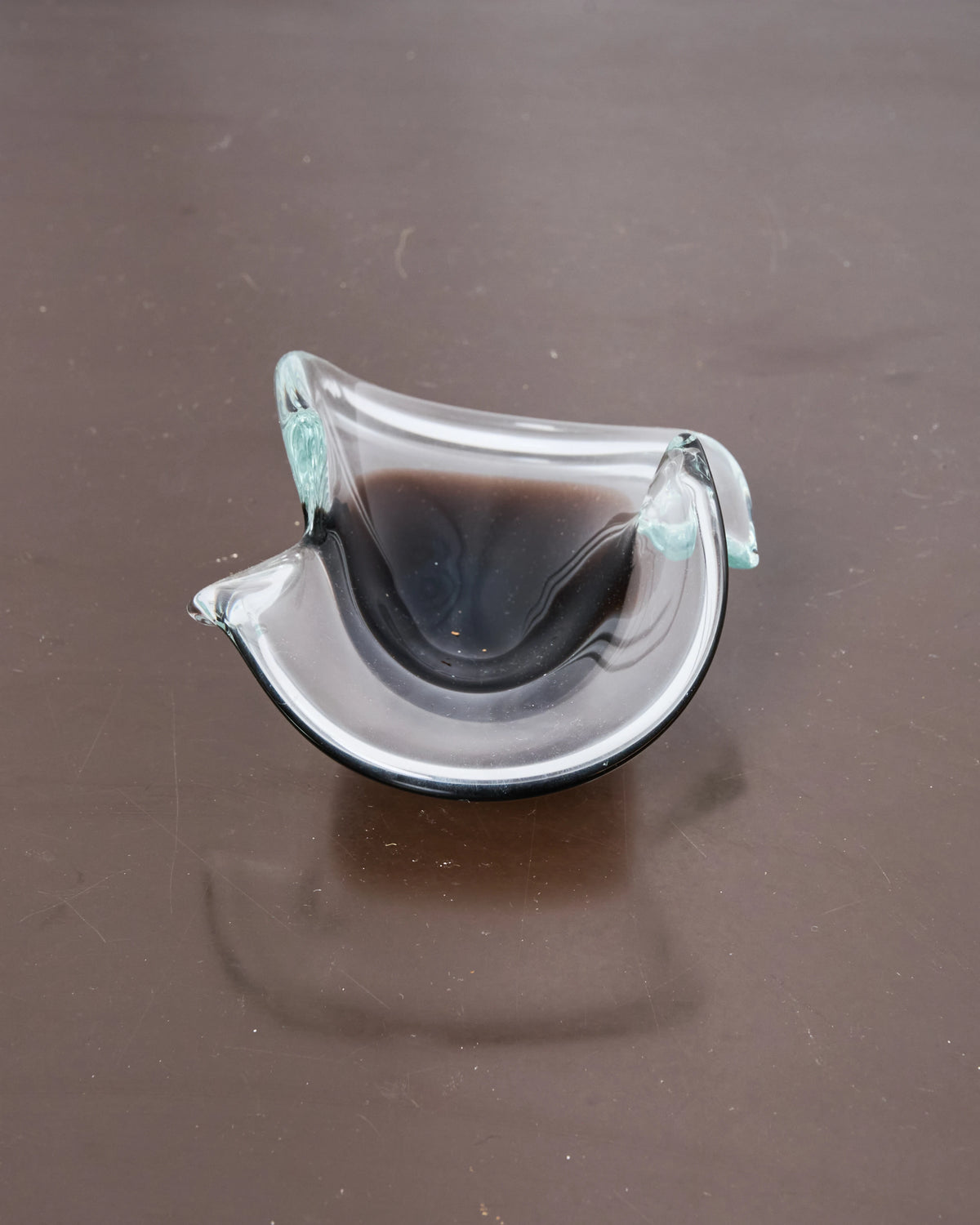 Murano green trinket tray