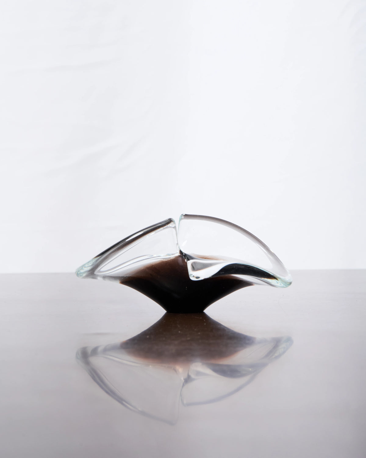 Murano green trinket tray