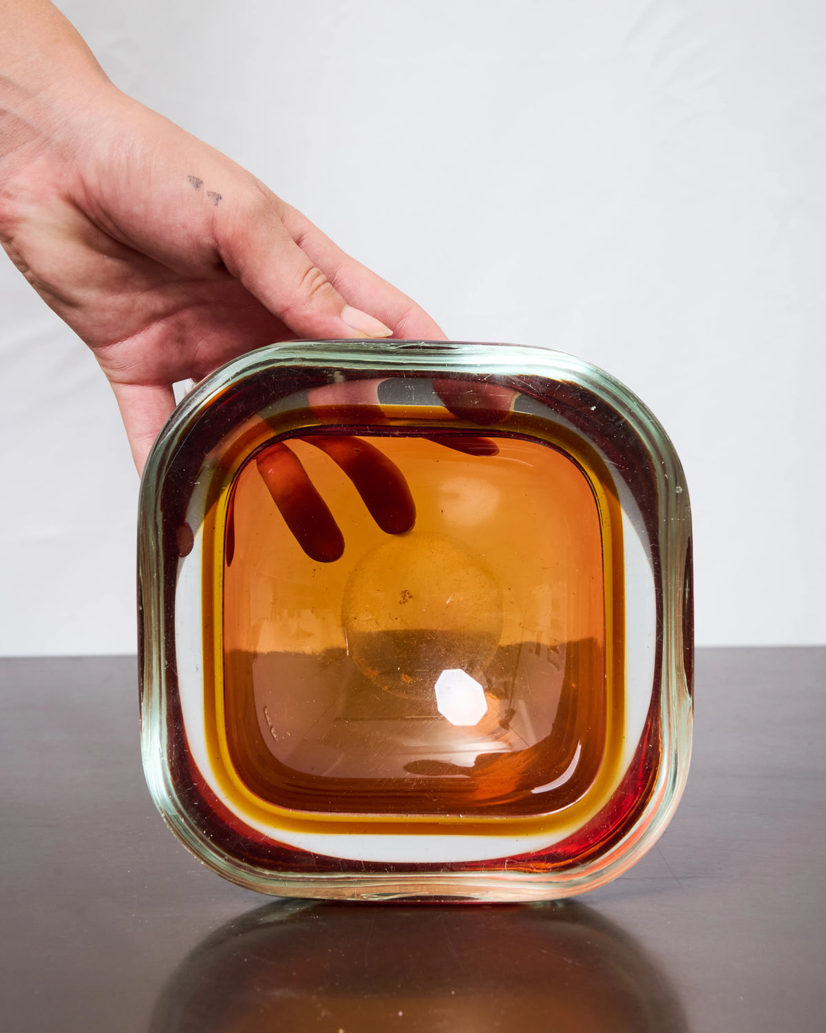 Vide-poche "Sommerso", Murano, 1970s